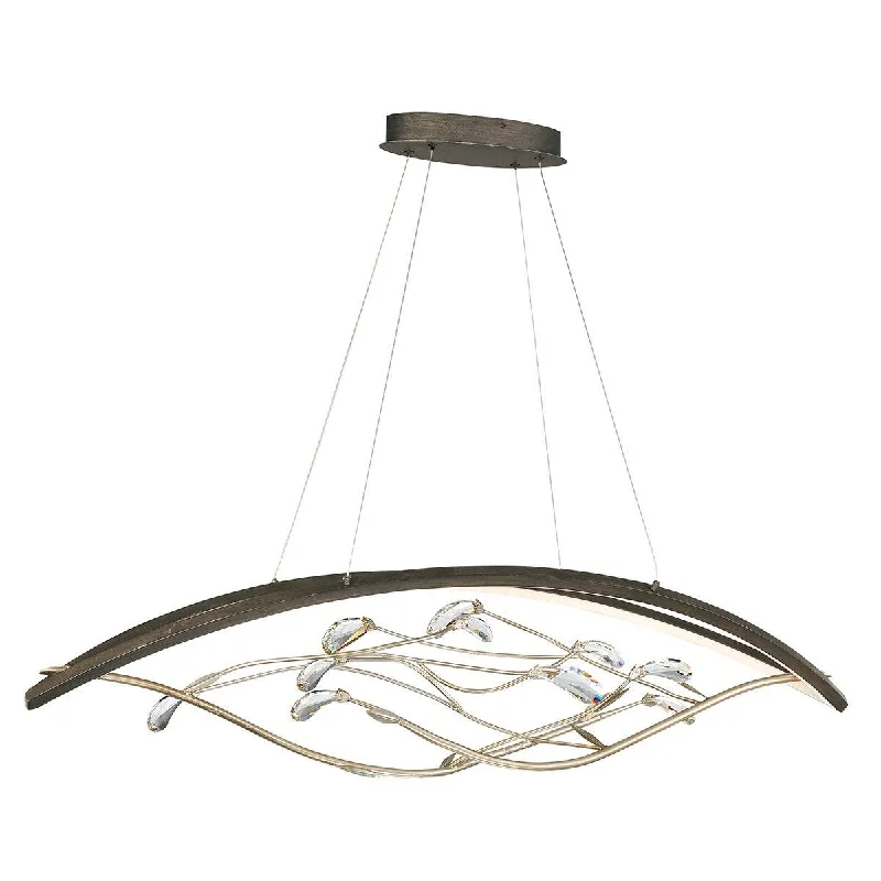 Industrial Ceiling - Mounted Lighting for Assembly PlantsBasilica 47 in. LED Chandelier Bronze Finish Industrial Ceiling - Mounted Lighting for Assembly PlantsBasilica 47 in. LED Chandelier Bronze Finish