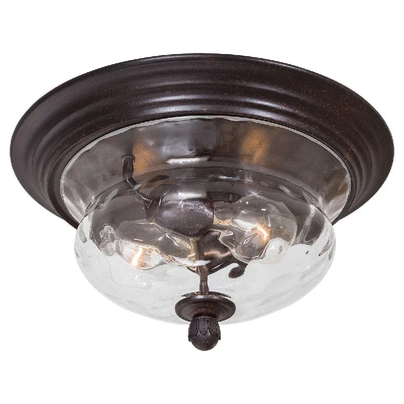 Color - Tunable Industrial Lighting for Special ApplicationsMerrimack 13 in. 2 lights Outdoor Flush Mount Corona Bronze finish Color - Tunable Industrial Lighting for Special ApplicationsMerrimack 13 in. 2 lights Outdoor Flush Mount Corona Bronze finish