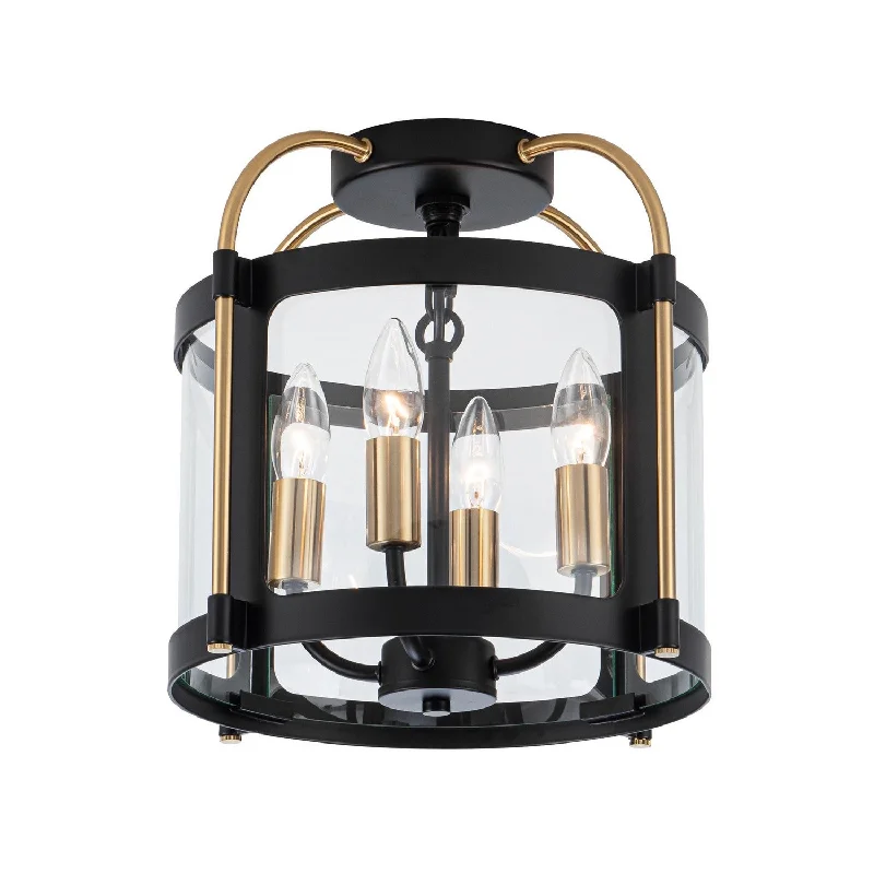 White track lighting for a clean lookBonita Flush Mount Light