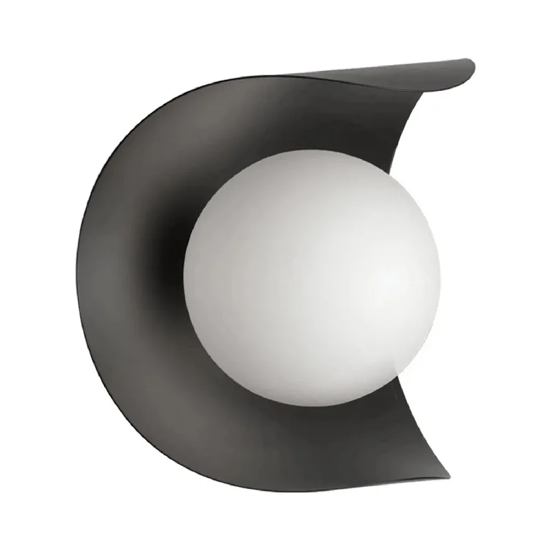 Track lighting for high - ceiling spacesCrescent Wall Sconce