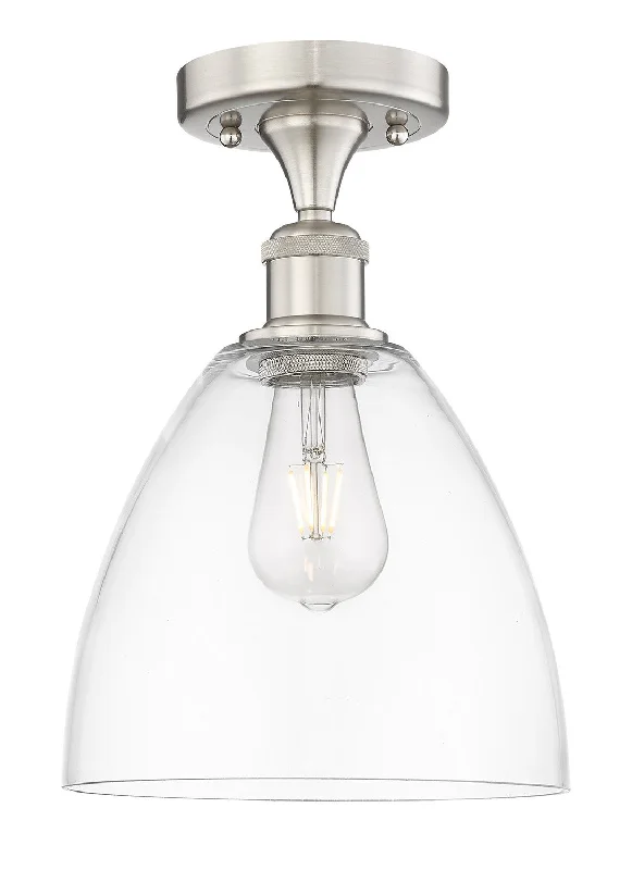 Industrial Emergency Lighting for Safety in FactoriesEdison One Light Semi-Flush Mount Industrial Emergency Lighting for Safety in FactoriesEdison One Light Semi-Flush Mount