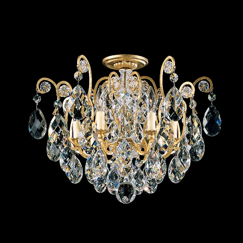 Low - voltage track lighting for safetyRenaissance 6-Light Close-to-Ceiling