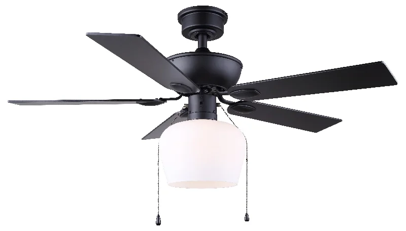 Energy - efficient track lighting fixturesCanarm CF42COL5BK Colette 42 Inch Ceiling Fan Matte Black Energy - efficient track lighting fixturesCanarm CF42COL5BK Colette 42 Inch Ceiling Fan Matte Black