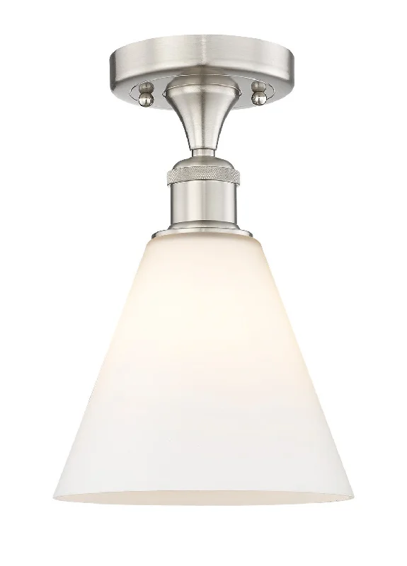 Corrosion - Resistant Industrial Lighting for Coastal FactoriesEdison One Light Semi-Flush Mount Corrosion - Resistant Industrial Lighting for Coastal FactoriesEdison One Light Semi-Flush Mount