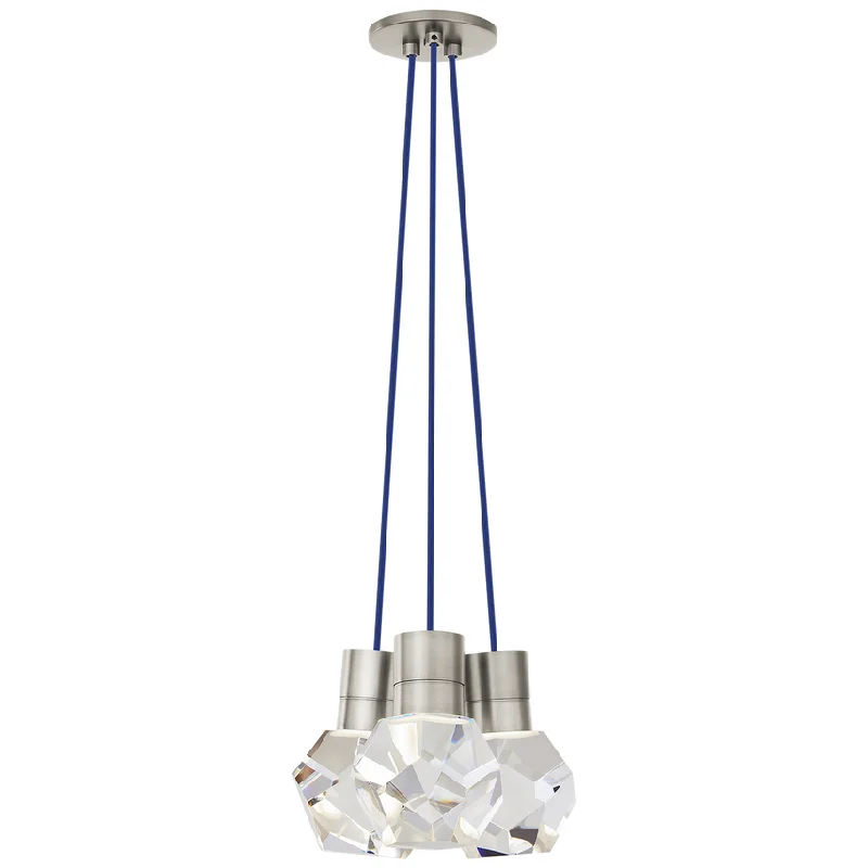 Track lighting with swivel heads for precise aimingKira 3-Light Pendant