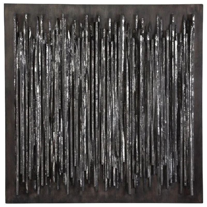 Track lighting with colored glass accentsEmerge Wall Decor