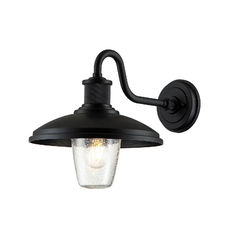Track lighting for illuminating dining tablesAllenbury Medium Wall Lantern - Textured Black Finish