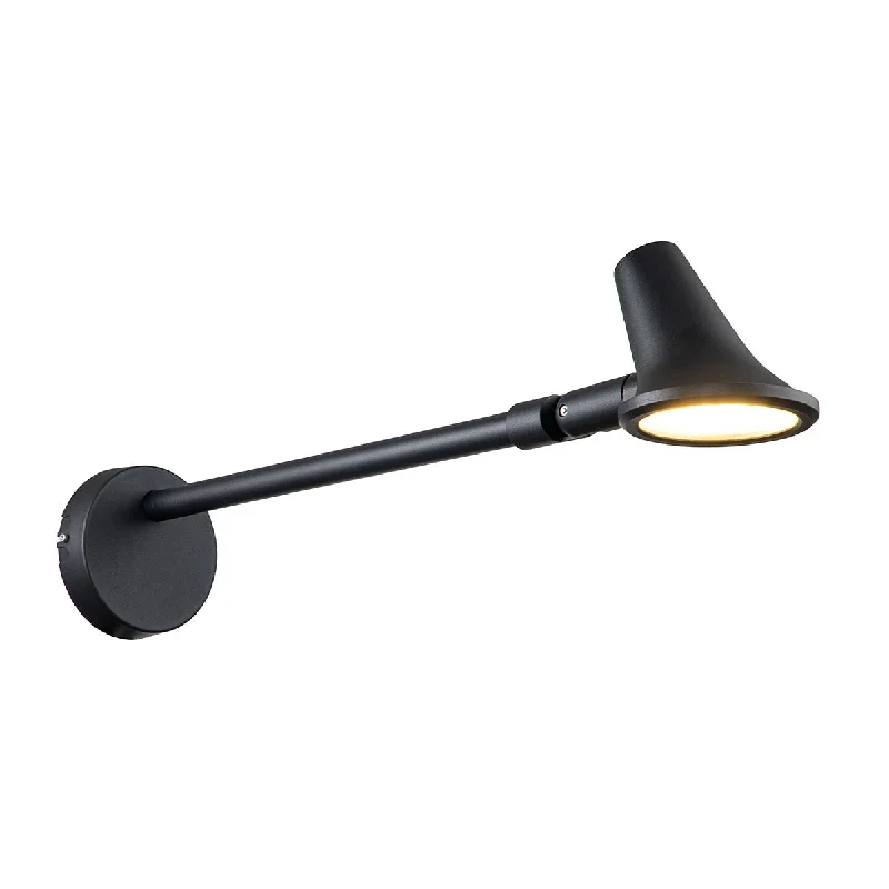 Track lighting with motion - sensor capabilitiesSelma LED Sign Light– Black Finish