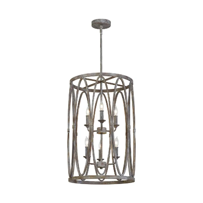 Industrial Lighting for Pharmaceutical ManufacturingPatrice 16 in. 6 Lights Chandelier -Bronze finish Industrial Lighting for Pharmaceutical ManufacturingPatrice 16 in. 6 Lights Chandelier -Bronze finish