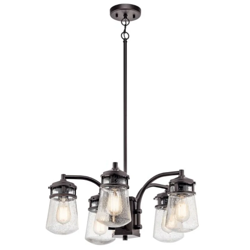 Explosion - Proof Industrial Lighting for Hazardous LocationsLyndon 9.75 in. 5 Lights Outdoor Chandelier Bronze Finish Explosion - Proof Industrial Lighting for Hazardous LocationsLyndon 9.75 in. 5 Lights Outdoor Chandelier Bronze Finish