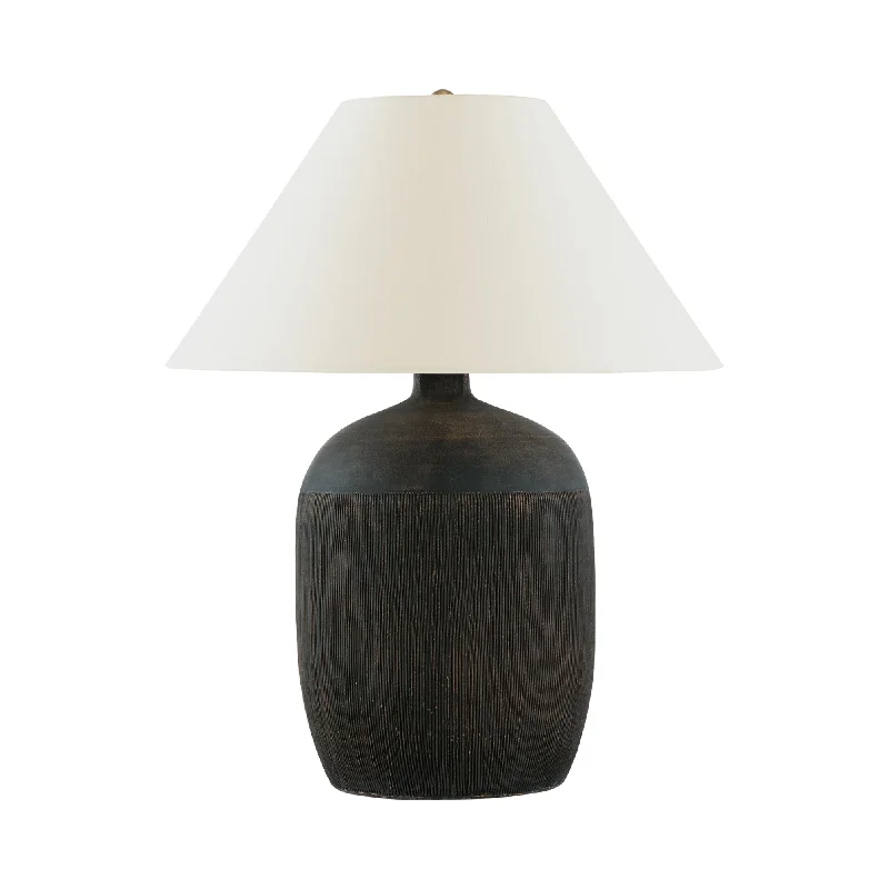 Track lighting for updating office lobbiesPortis Table Lamp
