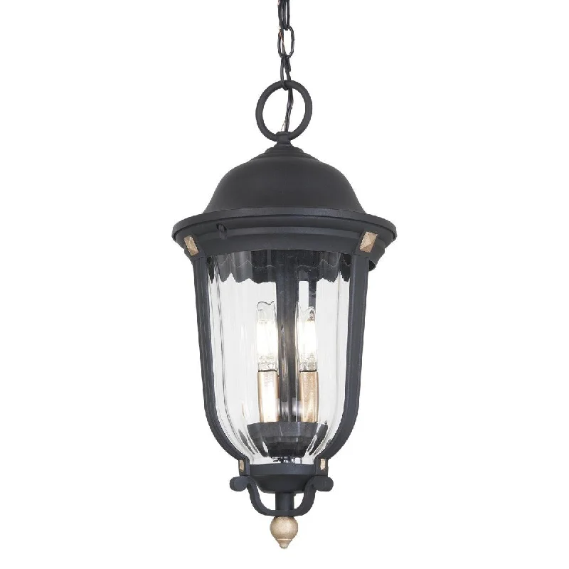 Adjustable Industrial Lighting for Flexible IlluminationPeale Street 3 lights 10 in. Outdoor Hanging Lantern Black & Gold finish Adjustable Industrial Lighting for Flexible IlluminationPeale Street 3 lights 10 in. Outdoor Hanging Lantern Black & Gold finish