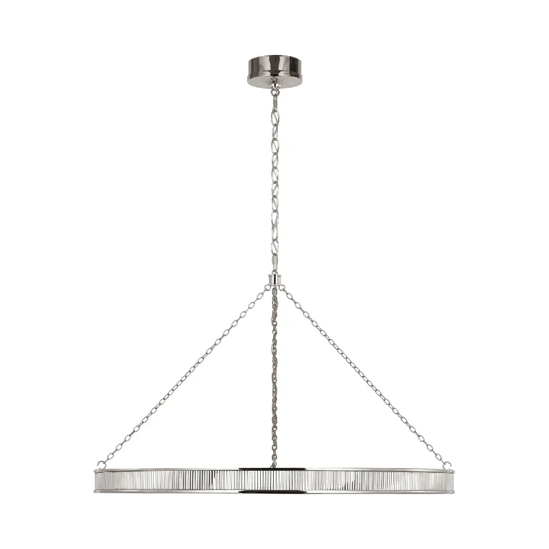 Track lighting with motion - sensor capabilitiesMenil LED Ring Chandelier