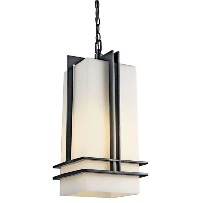 Industrial Lighting for Textile MillsTremillo 17 in. Outdoor Pendant Light Black Finish Industrial Lighting for Textile MillsTremillo 17 in. Outdoor Pendant Light Black Finish