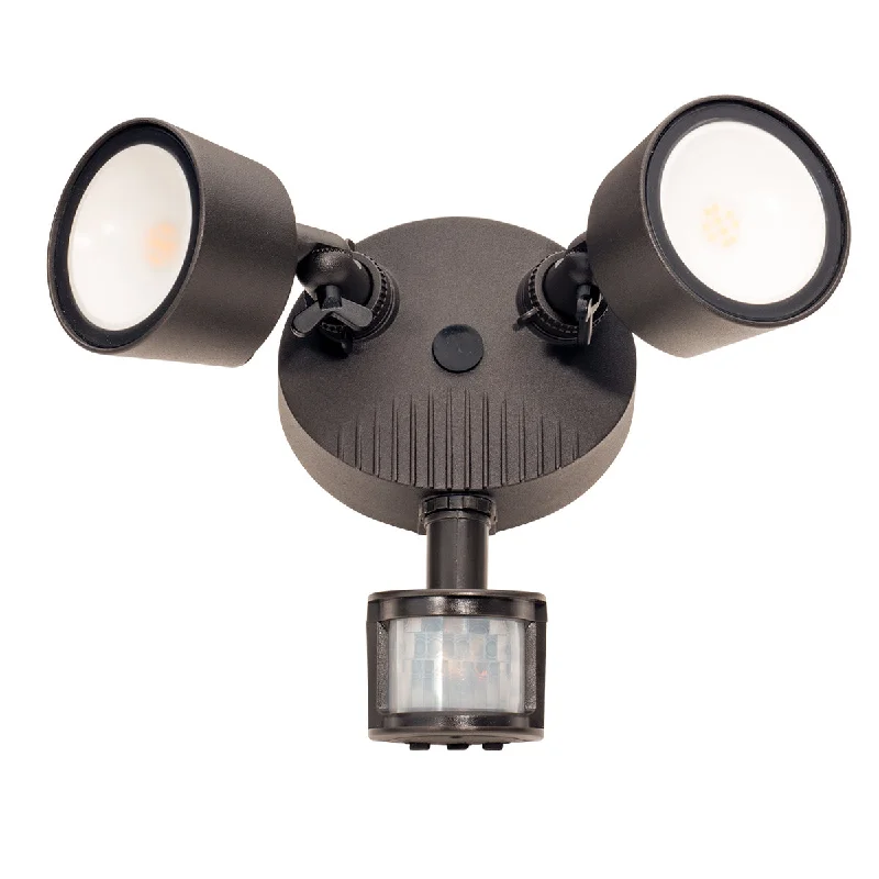 Track lighting for accentuating artworksTopaz SL/24W/40K/BZ/MS Dual Head LED Security Light w/ Motion Sensor 24W 4000K - Bronze Track lighting for accentuating artworksTopaz SL/24W/40K/BZ/MS Dual Head LED Security Light w/ Motion Sensor 24W 4000K - Bronze