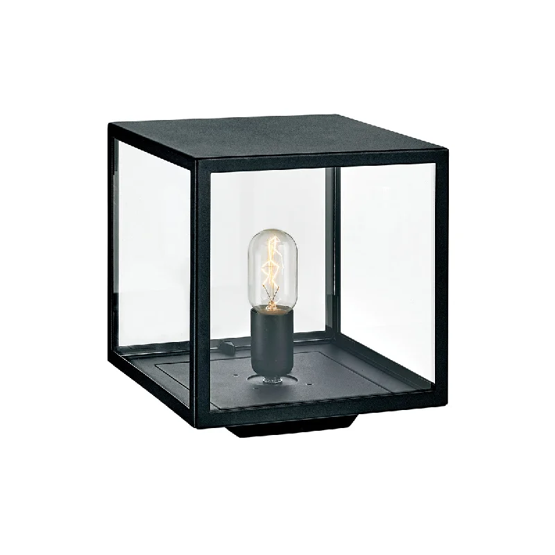 Track lighting with frosted glass shadesLofoten Outdoor Pillar Top Pedestal