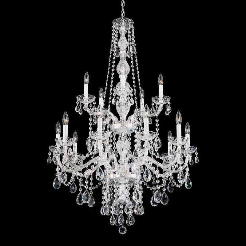 Explosion - Proof Industrial Lighting for Hazardous LocationsArlington 15 Lights Polished Silver Chandelier with Clear Heritage Crystals Explosion - Proof Industrial Lighting for Hazardous LocationsArlington 15 Lights Polished Silver Chandelier with Clear Heritage Crystals