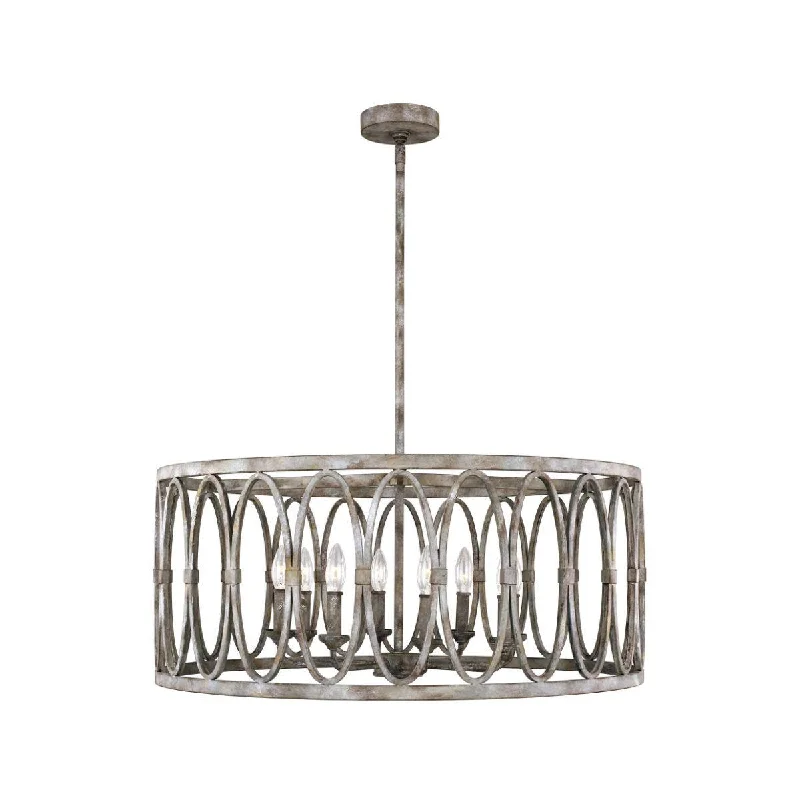 Waterproof Industrial Lighting for Wet AreasPatrice 32 in. 8 Lights Chandelier Bronze finish Waterproof Industrial Lighting for Wet AreasPatrice 32 in. 8 Lights Chandelier Bronze finish
