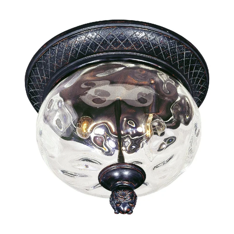 Waterproof Industrial Lighting for Wet AreasCarriage House VX 12 in. 2 Lights Outdoor Flush Mount Bronze Finish Waterproof Industrial Lighting for Wet AreasCarriage House VX 12 in. 2 Lights Outdoor Flush Mount Bronze Finish
