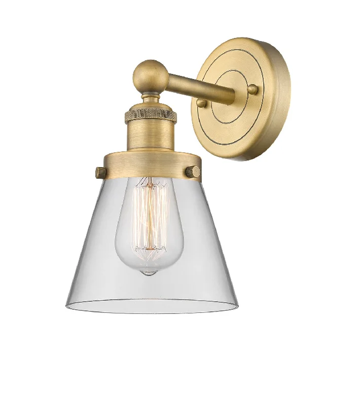 Industrial Lighting for Metal Fabrication ShopsEdison One Light Wall Sconce