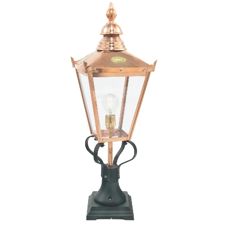 Track lighting for photography studiosChelsea 1 Light Pedestal Lantern
