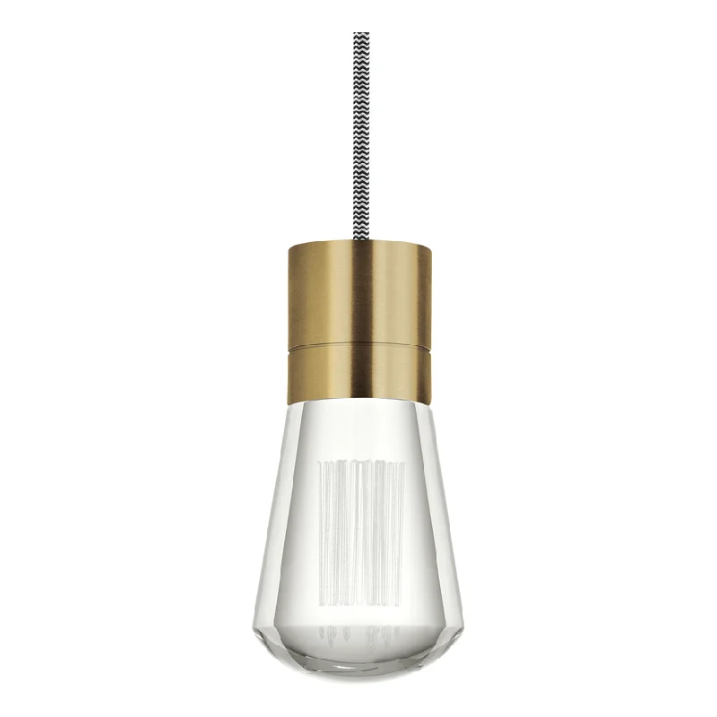 Track lighting with colored glass accentsAlva 1-Light Pendant