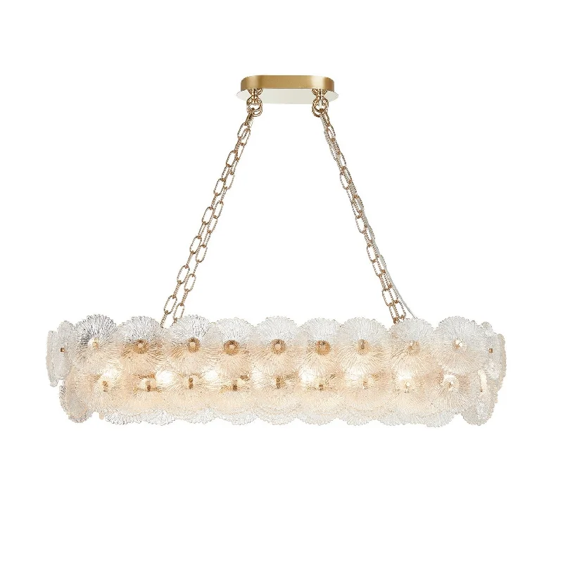 Track lighting with a minimalist track designBloom Linear Chandelier