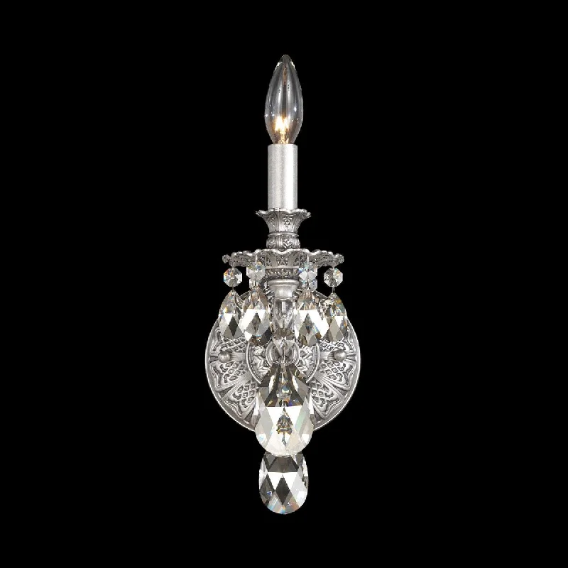 Track lighting with a brushed nickel finishMilano 1-Light Wall Sconce
