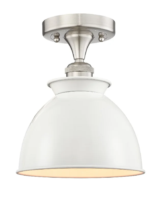 Industrial Emergency Lighting for Safety in FactoriesEdison One Light Semi-Flush Mount Industrial Emergency Lighting for Safety in FactoriesEdison One Light Semi-Flush Mount