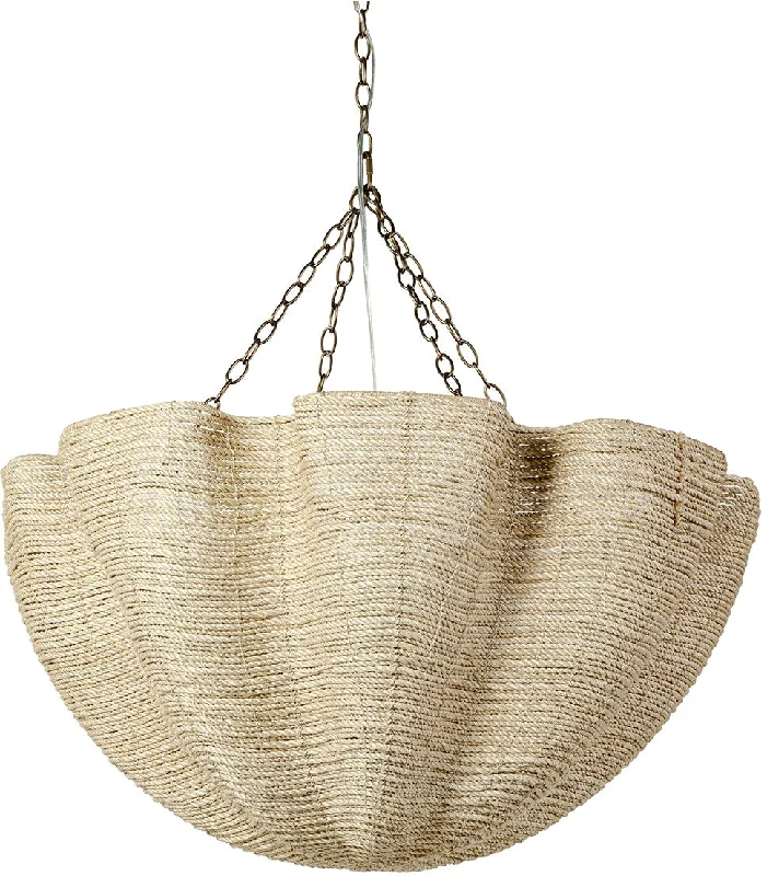 Track lighting for adding a touch of elegancePalecek 2051-79 Isla Natural Abaca Rope Chandelier