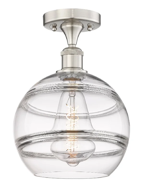 Industrial Lighting for Pharmaceutical ManufacturingEdison One Light Semi-Flush Mount