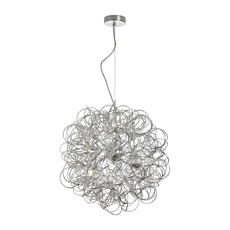 Track lighting with multiple heads for flexibilityBaya Pendant