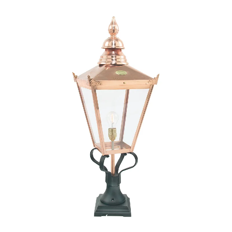 Track lighting for rental propertiesChelsea 1 Light Grande Pedestal Lantern