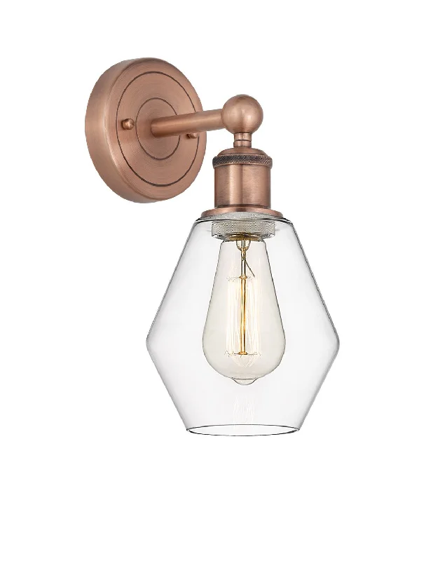 Industrial Lighting for Metal Fabrication ShopsEdison One Light Wall Sconce