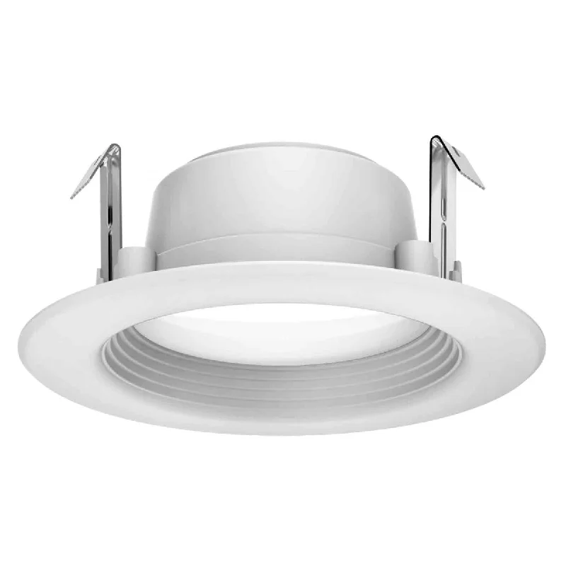 Track lighting with clear glass shadesSatco S29716 8.5WLED/RDL/4/50K/120V 4" LED Downlight Retrofit 5000K