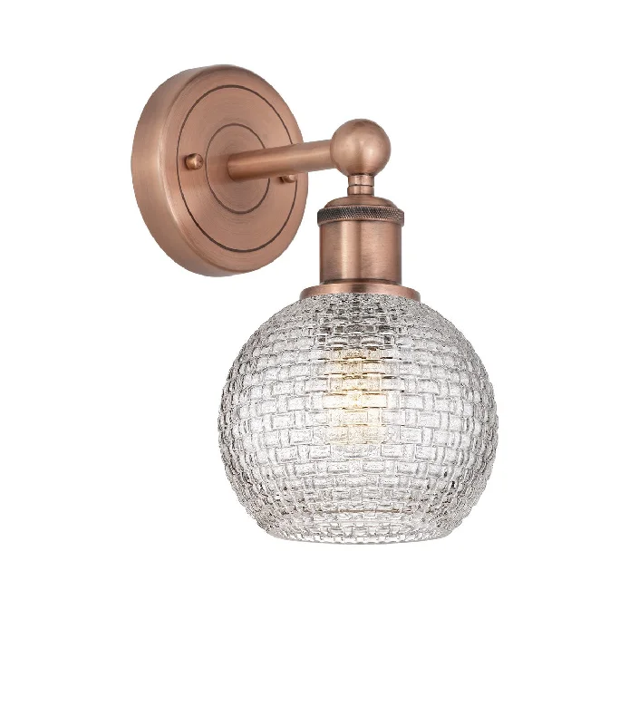 Industrial Lighting for Printing Press FacilitiesEdison One Light Wall Sconce