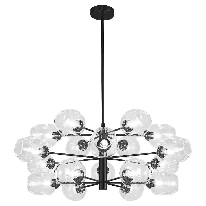 Track lighting with a chunky, bold designAbii Chandelier