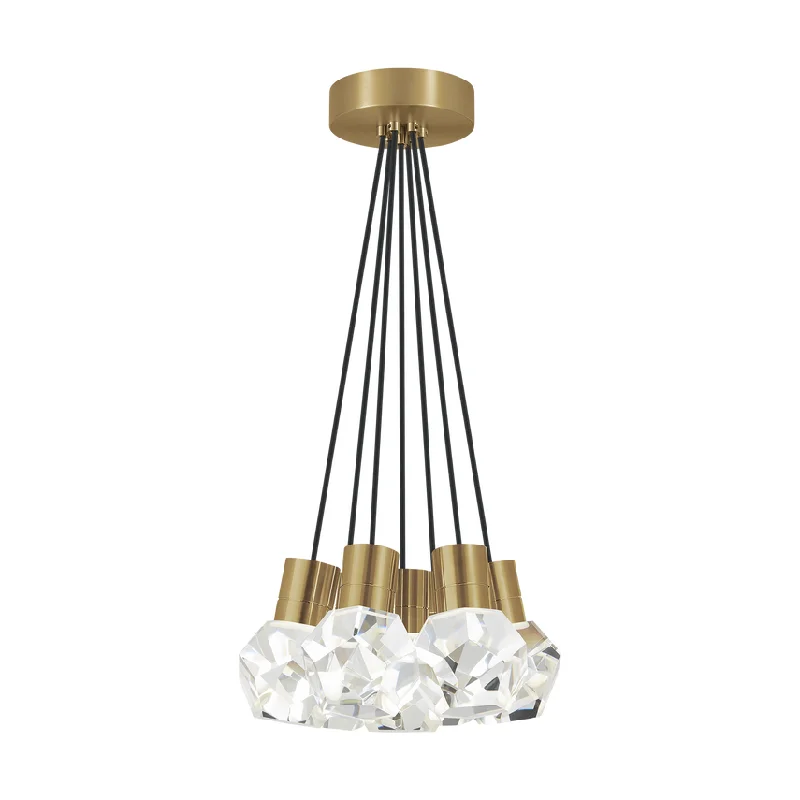 Track lighting for high - ceiling spacesKira 7-Light Pendant
