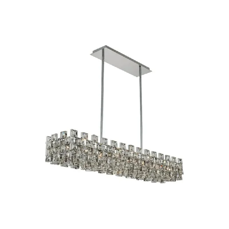 Track lighting for illuminating dining tablesPiazze Island Pendant