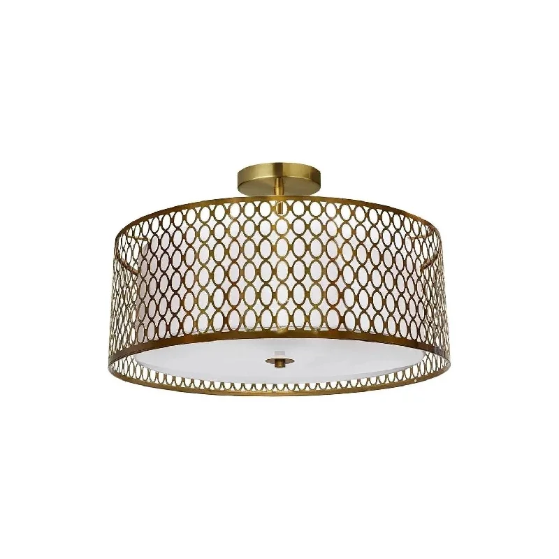 Track lighting with a minimalist track designKordan Semi-Flush Mount