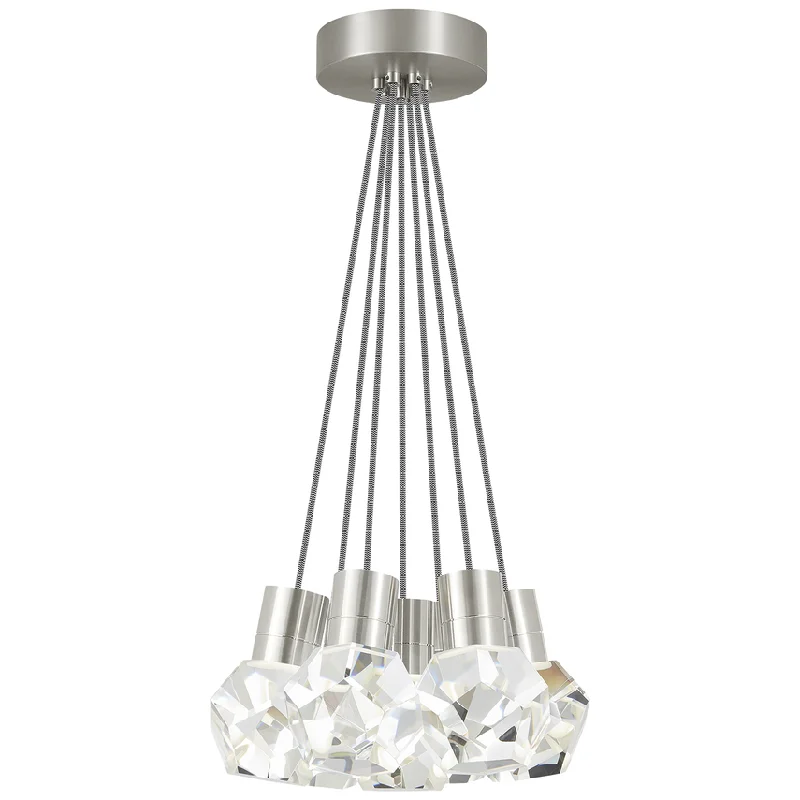 Track lighting for accentuating artworksKira 7-Light Pendant