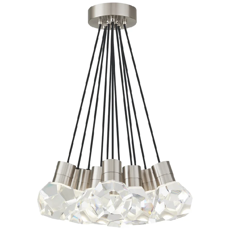 Track lighting for highlighting bookcasesKira 11-Light Pendant