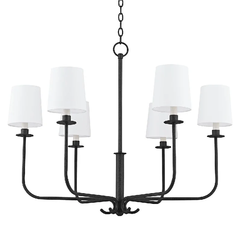 Industrial Emergency Lighting for Safety in FactoriesBodhi 6 Lights Chandelier Iron finish Industrial Emergency Lighting for Safety in FactoriesBodhi 6 Lights Chandelier Iron finish