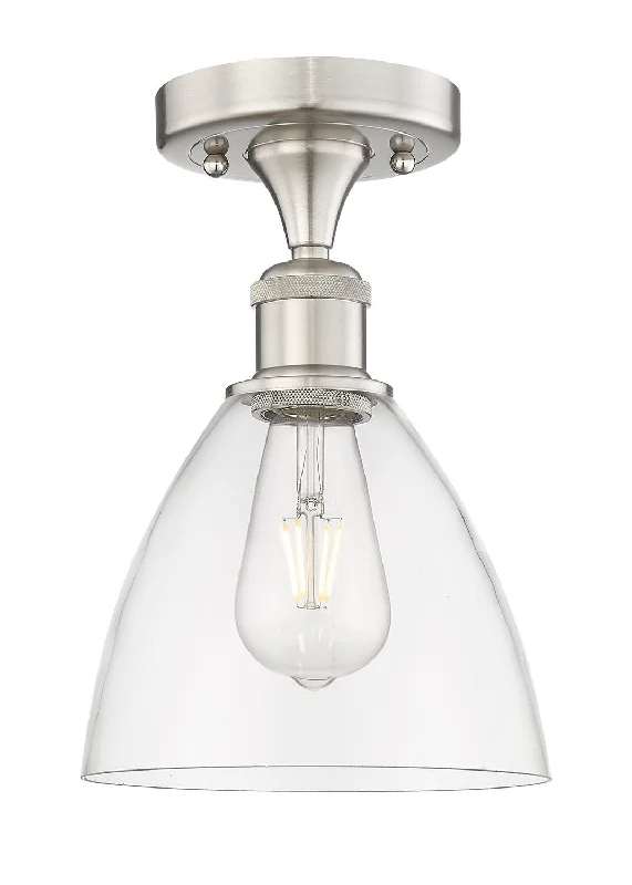 Industrial Lighting for Furniture FactoriesEdison One Light Semi-Flush Mount
