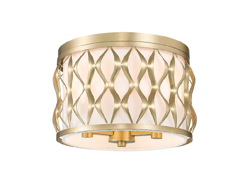 Track lighting with swivel heads for precise aimingZ-Lite 1948F12-MGLD Harden 3 LIght Flush Mount in Modern Gold Track lighting with swivel heads for precise aimingZ-Lite 1948F12-MGLD Harden 3 LIght Flush Mount in Modern Gold
