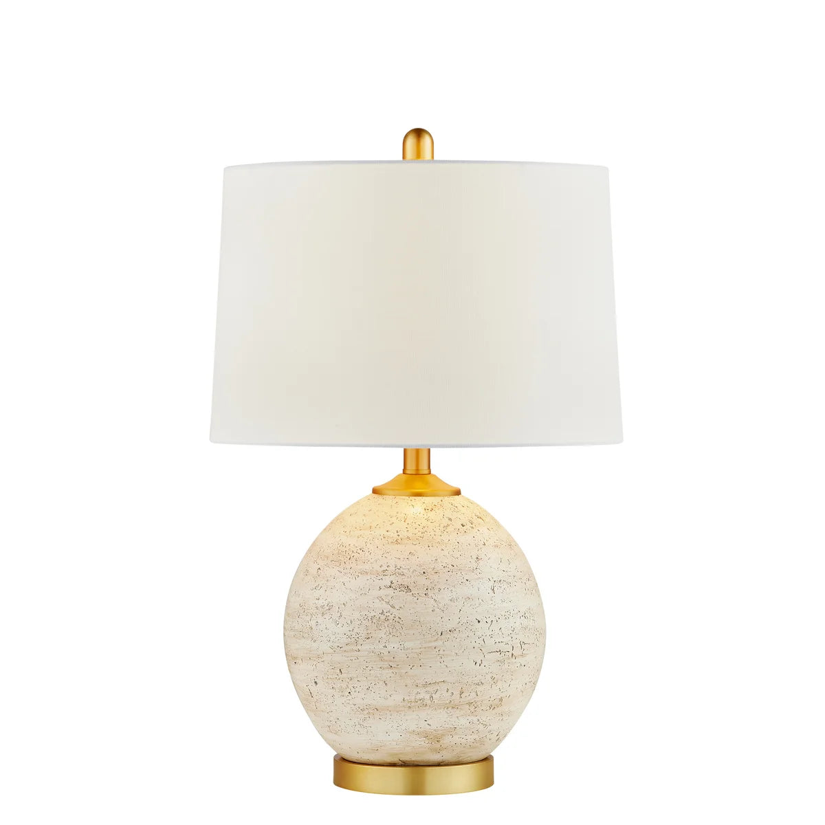 Track lighting with a chunky, bold designForty West Designs 725122 Estell Natural Stone Look Table Lamp in Gold Track lighting with a chunky, bold designForty West Designs 725122 Estell Natural Stone Look Table Lamp in Gold