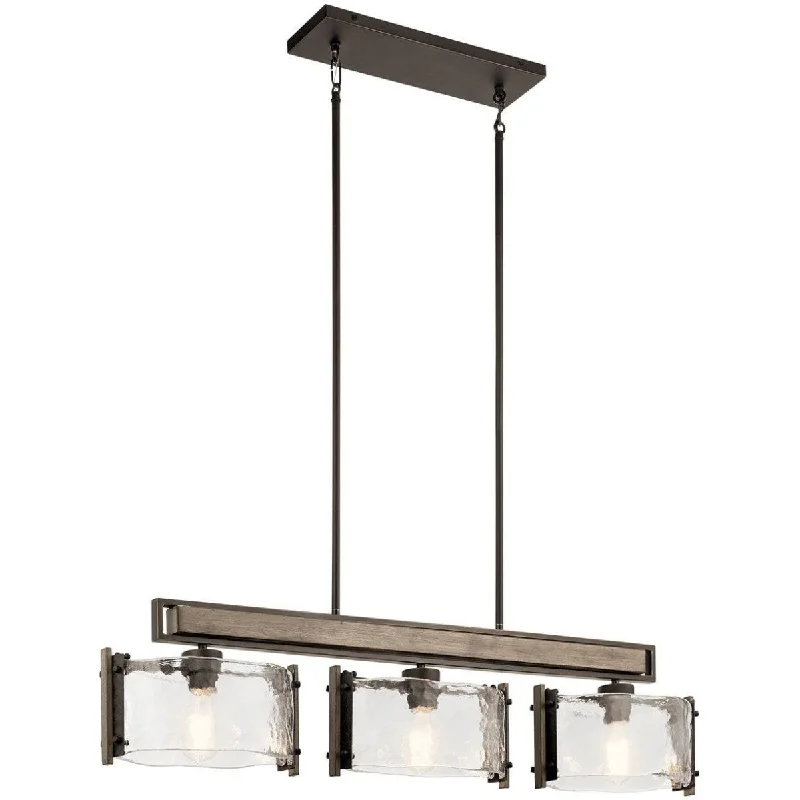 Dimmable Industrial Lighting for Ambiance ControlAberdeen 42 in. 3 Lights Chandelier Old Bronze Finish Dimmable Industrial Lighting for Ambiance ControlAberdeen 42 in. 3 Lights Chandelier Old Bronze Finish