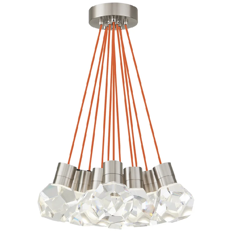 Track lighting for accentuating artworksKira 11-Light Pendant
