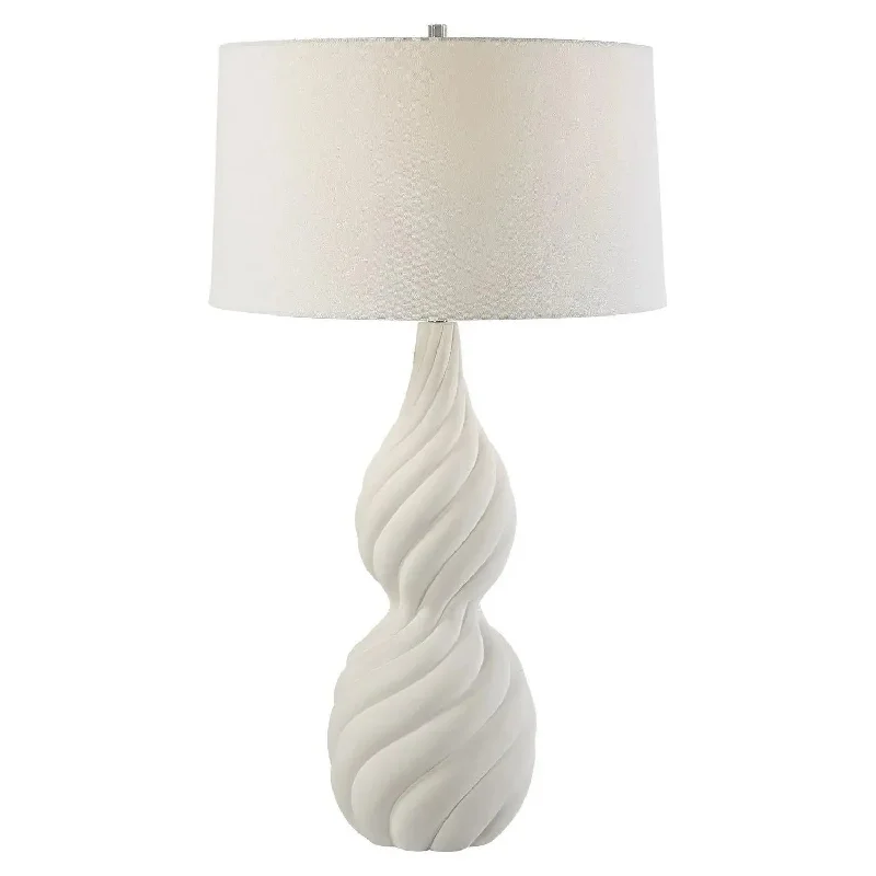 Track lighting for updating office lobbiesTwisted Swirl Table Lamp