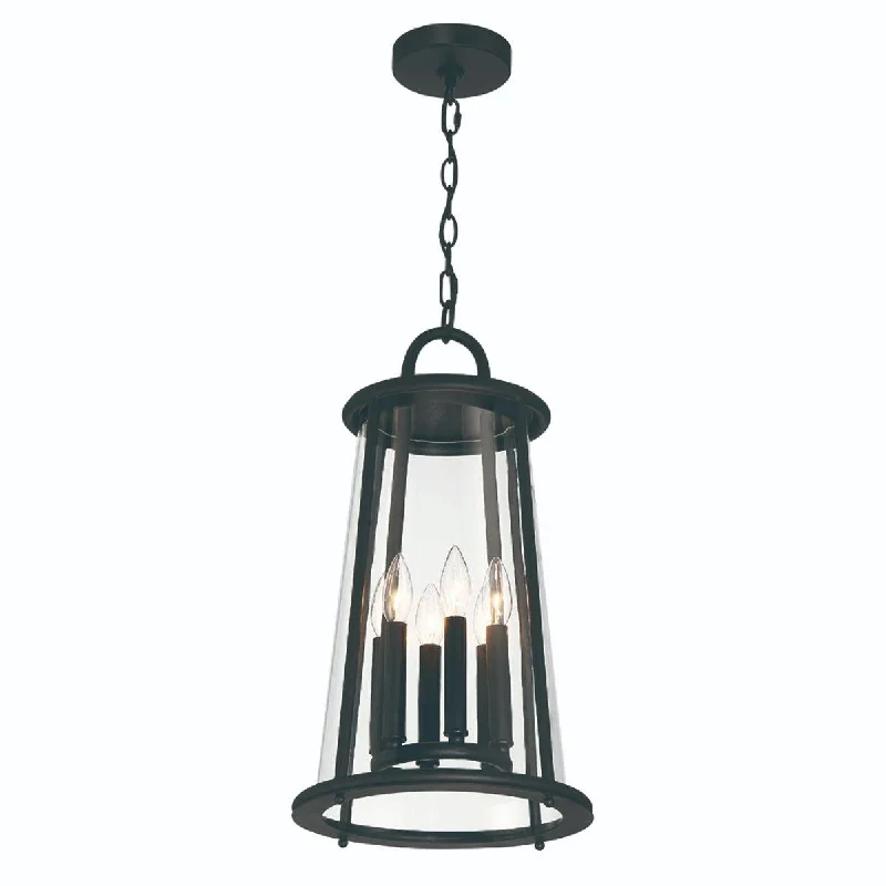 Industrial Exit Sign Lighting for Quick EvacuationDaulle 6 lights 12 in. Outdoor Pendant Light Satin Black finish Industrial Exit Sign Lighting for Quick EvacuationDaulle 6 lights 12 in. Outdoor Pendant Light Satin Black finish